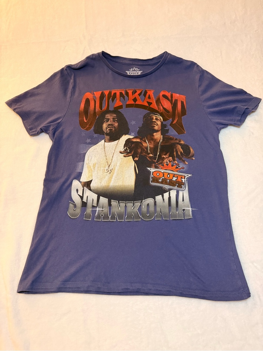 OutKast women’s Stankonia Graphic Tee - Purple size: M